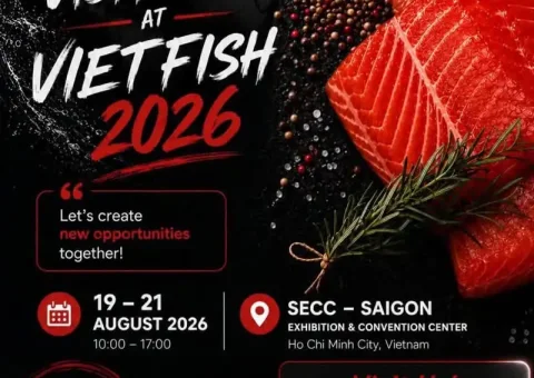 Yomra Su &Uuml;r&uuml;nleri olarak VIETFISH 2026 Fuarındayız.